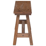Bench Natural 92 x 23.5 x 45.5 cm Solid Mahogany wood 42012395