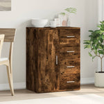 ZNTS Sideboard Smoked Oak 59x39x80 cm Engineered Wood 840538