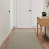 Carpet Runner Sisal Look Silver 80x300 cm 355802