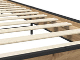 Bed Frame Artisian Oak 80 x 200 cm Engineered Wood 8009118