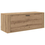 Shoe Cabinet Artisan oak 100 x 35 x 38 cm Engineered wood 881019