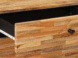 Bed cabinet with Drawer Brown 50 x 33 x 60 cm Solid Mango Wood 4018304