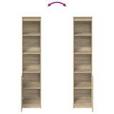 Highboard Sonoma Oak 37.5x35x180 cm Engineered Wood 861672