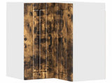 Wall Corner Cabinet LUCCA Smoked Oak 57 x 57 x 80 cm 885080