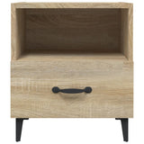 Bedside Cabinets 2 pcs Sonoma Oak Engineered Wood 812031