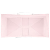 Paper Bags 250 pcs with Handles Pink 21x11x36 cm 4101673