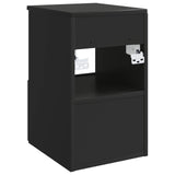 Bathroom Cabinet Black 30 x 41 x 50 cm Engineered Wood 890493