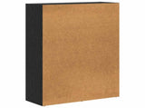 Bookshelf Black Oak 80 x 30 x 114 cm Engineered Wood 8003717