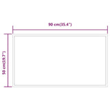 LED Bathroom Mirror 90x50 cm 151770