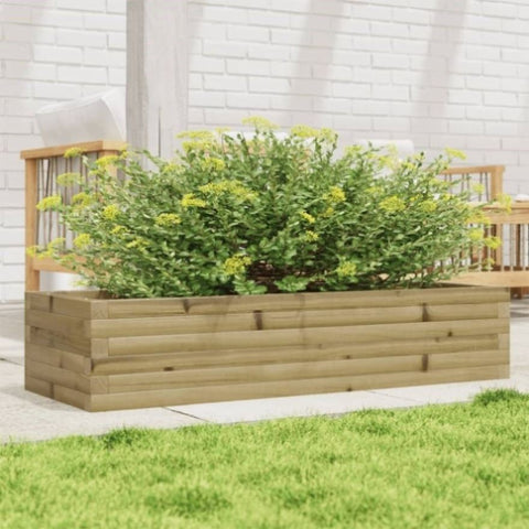 ZNTS Garden Planter 110x40x23 cm Impregnated Wood Pine 847232