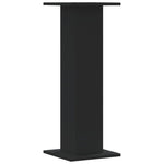 Plant Stands 2 pcs Black 30x30x80 cm Engineered Wood 3307865