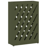 Umbrella Stand Olive green 28 x 12 x 41 cm Steel 868534