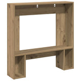Fireplace Surround Artisan Oak 81x18x82 cm Engineered Wood 854606