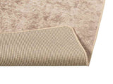 Rug Runner MARSA Beige 100 x 350 cm Polyester and PVC 42023094