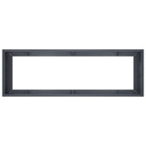 Retaining Wall 8 pcs 300 x 100 x 30 cm Steel Anthracite 3449242