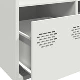 Highboard White 68x39x103.5 cm Steel 851411