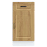Kitchen Base Cabinet Porto Artisan Oak Engineered Wood 853956