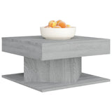 Coffee Table Grey Sonoma 57x57x30 cm Engineered Wood 815943
