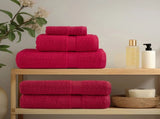 Premium Towels SOLUND 10 pcs Red 100x200 cm 600 gsm 137415