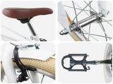 Kids Bike 24'' for 8-12 Years Old White 42009699