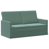 2 Seater Sofa Sea Green 150 x 81 x 82 cm Velvet 42041098