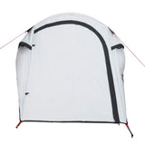 Camping Tent Tunnel 3-Person White Blackout Fabric Waterproof 94603