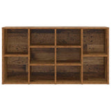 Shoe Bench Old Wood 103 x 30 x 54.5 cm Engineered Wood 875158