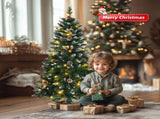 5 FT Artificial Snow Tipped Christmas Tree with DIY 100 Warm Lights Battery Operated, 21 Pine Cones, 34791300