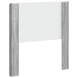 Headboard Grey Sonoma Engineered Wood 889641