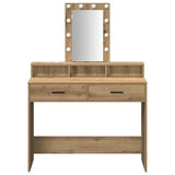 Dressing Table Brown 100 x 41 x 140 cm Engineered Wood 865180