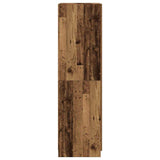 Wardrobe Old Wood 80x52x180 cm Engineered Wood 855886