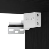 TV Cabinet 80 x 30 x 30 cm Black Oak Engineered Wood 862486