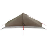 Backpacking Tent Brown and Grey 4-Person 42019366
