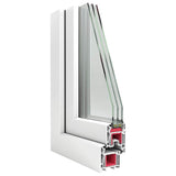 Basement Window "RISOR" 100x50 cm Tilt&Turn DIN Left White 4108364