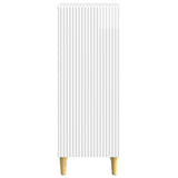 Sideboard High Gloss White 33 x 34.5 x 90 cm Engineered Wood 894599