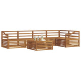 Outdoor Sofa Set 6 pcs Natural 3373514
