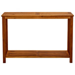 Garden Console Table 110x40x75 cm Solid Acacia Wood 316406