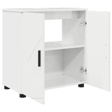 Bathroom Cabinet with Storage High Gloss White 61 x 35 x 64 cm 883288