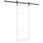 Sliding Door Manual ORKDAL White 83 x 202 cm Wood and metal 3332474