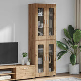 Highboard FLORIN Artisan Oak 60 x 35 x 182 cm Engineered Wood 3397913