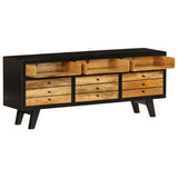 TV Cabinet Solid Mango Wood 120x30x50 cm 246326