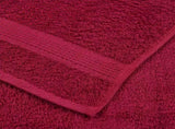 Hand Towels "FROGN" 10 pcs Bordeaux 50x100 cm 360 gsm 136736