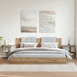 Bedside Cabinets 2 pcs Artisan Oak 50x30x51.5 cm Engineered Wood 856537