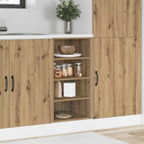 Bottom Cabinet Riga Artisan Oak 40x44.5x81.5 cm Engineered Wood 854210