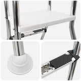 Partially in-Ground Pool Ladder 222 x 128 cm 5-Step 42032427