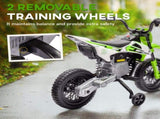 12V Kids Electric Motorbike, Kids Electric Ride on motorcycle w/ Twist Grip Throttle, Training T3398P348423