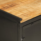 Bathroom Furniture Set Natural wood, Black 3217109