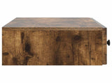 Wall-Mounted Side Table Smoked Oak 87.5 x 34.5 x 17 cm 898160
