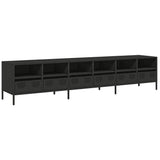TV Cabinet Black 202x39x43.5 cm Cold-rolled Steel 3307155