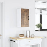 Kitchen Wall Cabinet Kalmar Smoked Oak Engineered Wood 853542